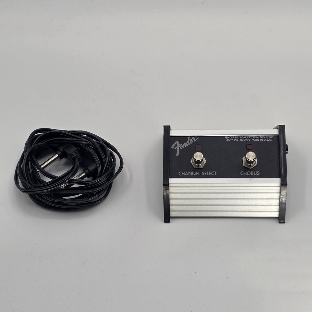 Fender Footswitch Channel Select Chorus 0029972000 for Guitar Amplifier Tested